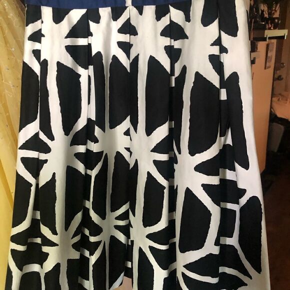 Donna Ricco summer pleated sleeveless dress.size 6 - Picture 8 of 9